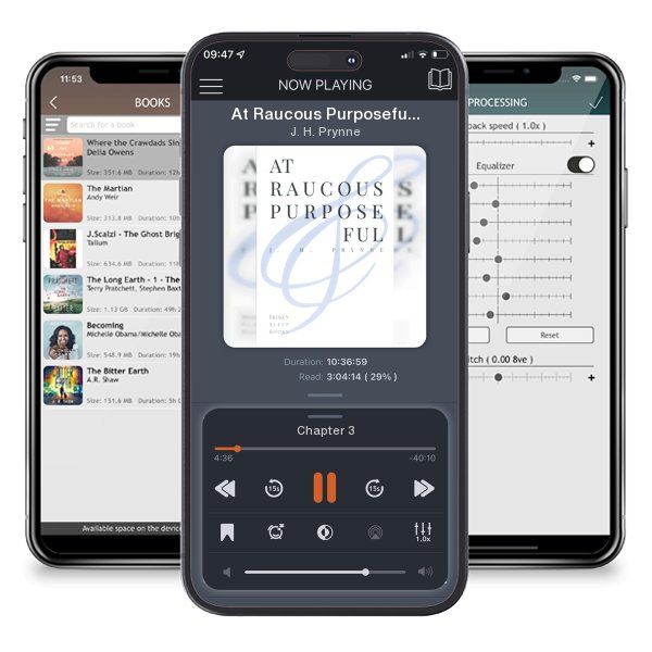 Download fo free audiobook At Raucous Purposeful by J. H. Prynne and listen anywhere on your iOS devices in the ListenBook app.