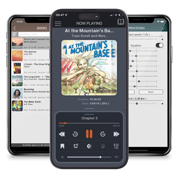 Download fo free audiobook At the Mountain's Base by Traci Sorell and Weshoyot Alvitre and listen anywhere on your iOS devices in the ListenBook app.