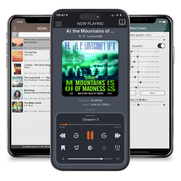 Download fo free audiobook At the Mountains of Madness: And Other Tales of Terror by H. P. Lovecraft and listen anywhere on your iOS devices in the ListenBook app.