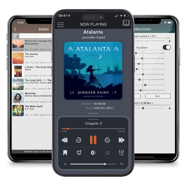 Download fo free audiobook Atalanta by Jennifer Saint and listen anywhere on your iOS devices in the ListenBook app.