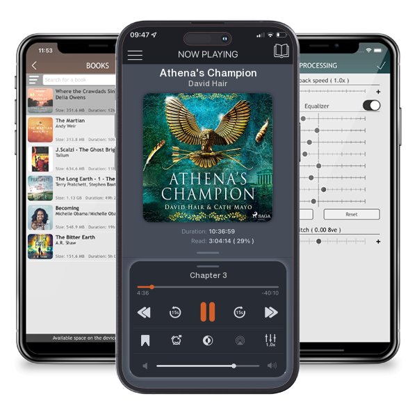 Download fo free audiobook Athena's Champion by David Hair and listen anywhere on your iOS devices in the ListenBook app.