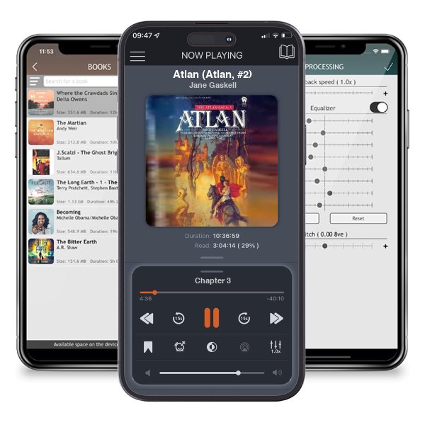 Download fo free audiobook Atlan (Atlan, #2) by Jane Gaskell and listen anywhere on your iOS devices in the ListenBook app.
