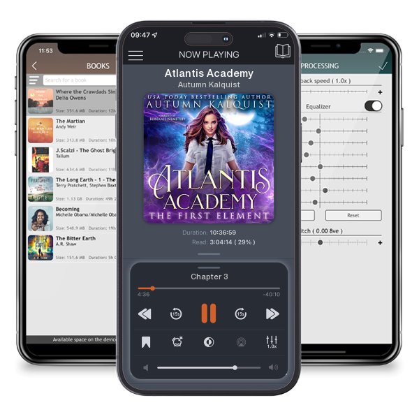Download fo free audiobook Atlantis Academy by Autumn Kalquist and listen anywhere on your iOS devices in the ListenBook app.