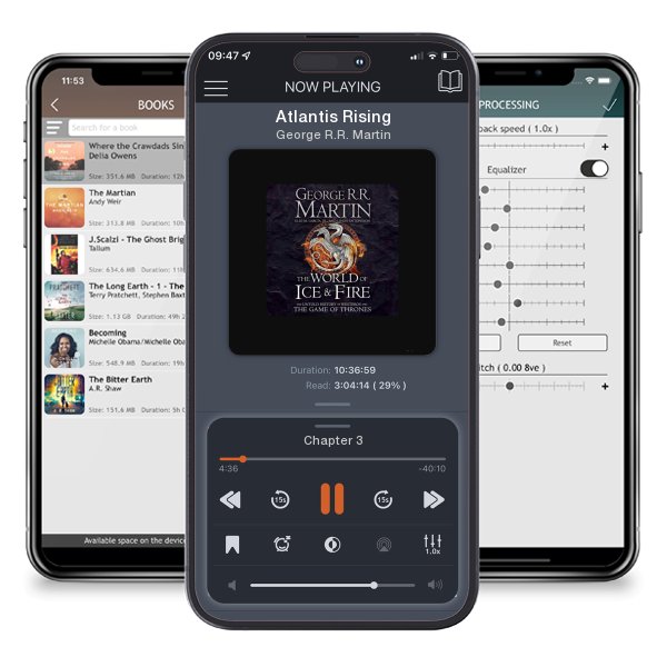 Download fo free audiobook Atlantis Rising by George R.R. Martin and listen anywhere on your iOS devices in the ListenBook app.