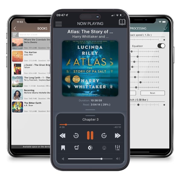 Download fo free audiobook Atlas: The Story of Pa Salt: The Story of Pa Salt by Harry Whittaker and Lucinda Riley and listen anywhere on your iOS devices in the ListenBook app.