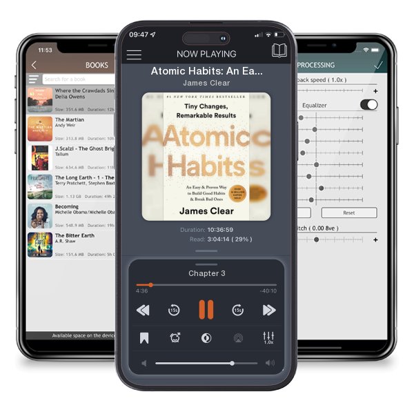 Download fo free audiobook Atomic Habits: An Easy & Proven Way to Build Good Habits &... by James Clear and listen anywhere on your iOS devices in the ListenBook app.
