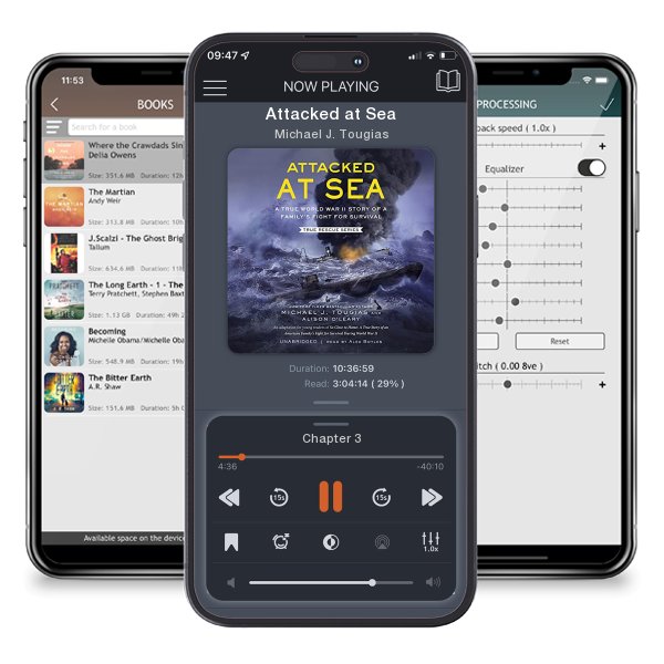 Download fo free audiobook Attacked at Sea by Michael J. Tougias and listen anywhere on your iOS devices in the ListenBook app.