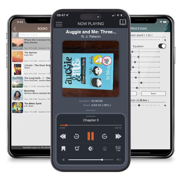 Download fo free audiobook Auggie and Me: Three Wonder Stories by R. J. Palacio and listen anywhere on your iOS devices in the ListenBook app.