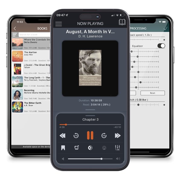 Download fo free audiobook August, A Month In Verse by D. H. Lawrence and listen anywhere on your iOS devices in the ListenBook app.