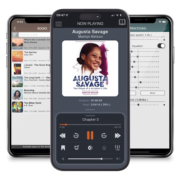 Download fo free audiobook Augusta Savage by Marilyn Nelson and listen anywhere on your iOS devices in the ListenBook app.