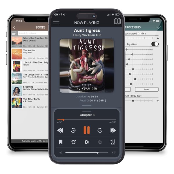 Download fo free audiobook Aunt Tigress by Emily Yu-Xuan Qin and listen anywhere on your iOS devices in the ListenBook app.