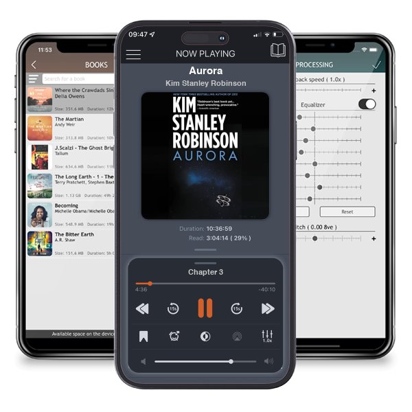 Download fo free audiobook Aurora by Kim Stanley Robinson and listen anywhere on your iOS devices in the ListenBook app.