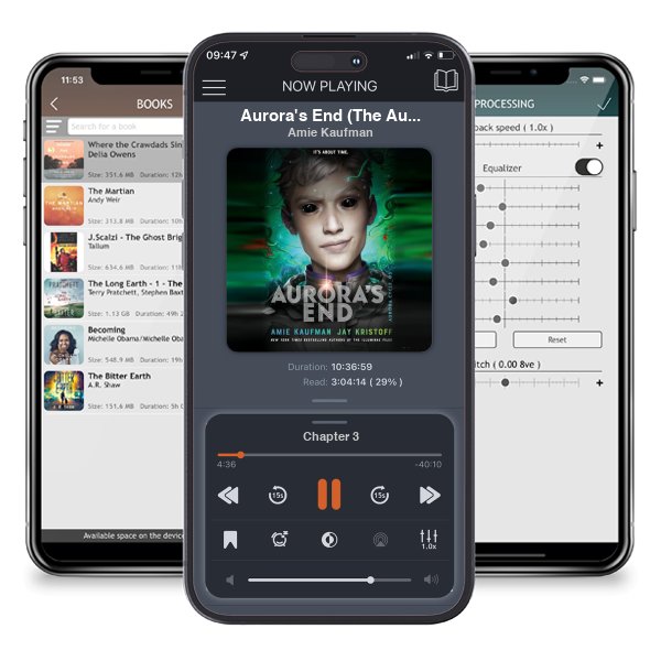 Download fo free audiobook Aurora\'s End (The Aurora Cycle, #3) by Amie Kaufman and listen anywhere on your iOS devices in the ListenBook app.