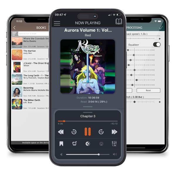 Download fo free audiobook Aurora Volume 1: Volume 1 by Red and listen anywhere on your iOS devices in the ListenBook app.