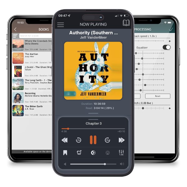 Download fo free audiobook Authority (Southern Reach, #2) by Jeff VanderMeer and listen anywhere on your iOS devices in the ListenBook app.