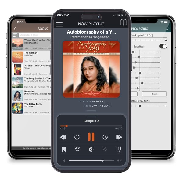 Download fo free audiobook Autobiography of a Yogi by Paramahansa Yogananda and listen anywhere on your iOS devices in the ListenBook app.