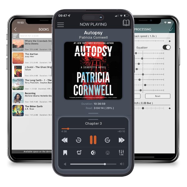 Download fo free audiobook Autopsy by Patricia Cornwell and listen anywhere on your iOS devices in the ListenBook app.