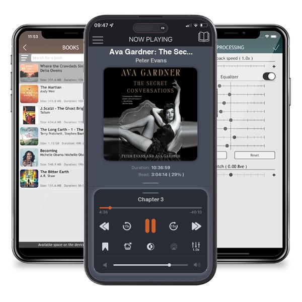 Download fo free audiobook Ava Gardner: The Secret Conversations by Peter Evans and listen anywhere on your iOS devices in the ListenBook app.