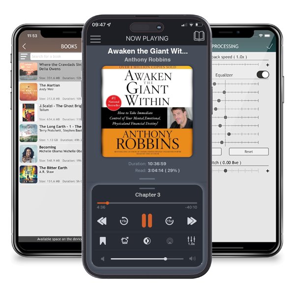 Download fo free audiobook Awaken the Giant Within by Anthony Robbins and listen anywhere on your iOS devices in the ListenBook app.