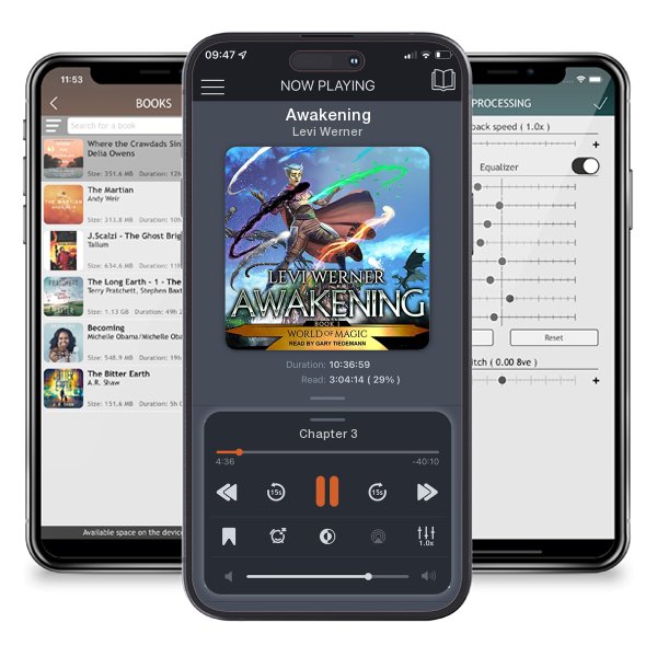 Download fo free audiobook Awakening by Levi Werner and listen anywhere on your iOS devices in the ListenBook app.