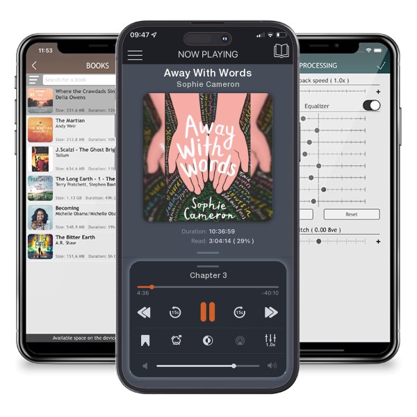 Download fo free audiobook Away With Words by Sophie Cameron and listen anywhere on your iOS devices in the ListenBook app.