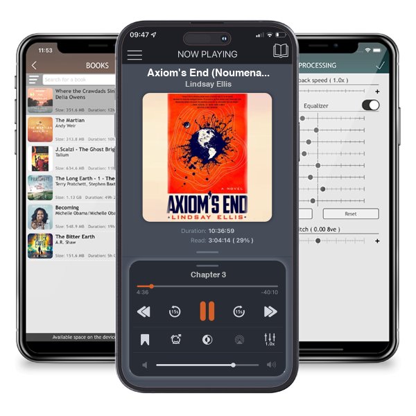 Download fo free audiobook Axiom\'s End (Noumena, #1) by Lindsay Ellis and listen anywhere on your iOS devices in the ListenBook app.
