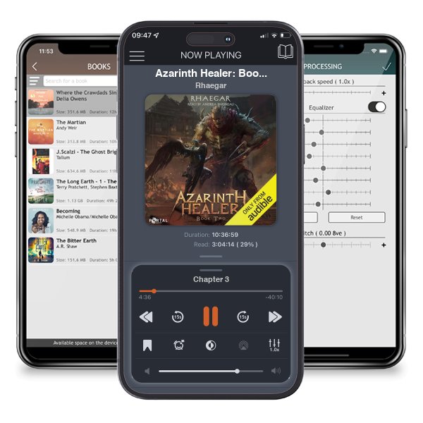 Download fo free audiobook Azarinth Healer: Book Two by Rhaegar and listen anywhere on your iOS devices in the ListenBook app.