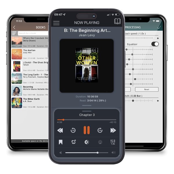 Download fo free audiobook B: The Beginning Artworks by Jean Levy and listen anywhere on your iOS devices in the ListenBook app.