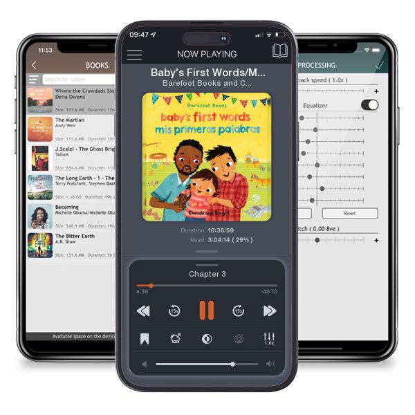 Download fo free audiobook Baby's First Words/Mis Primeras Palabras by Barefoot Books and Christiane Engel and listen anywhere on your iOS devices in the ListenBook app.