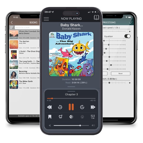 Download fo free audiobook Baby Shark... by Donald Kasen and listen anywhere on your iOS devices in the ListenBook app.