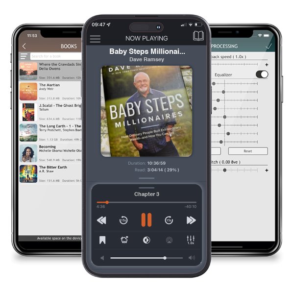 Download fo free audiobook Baby Steps Millionaires by Dave Ramsey and listen anywhere on your iOS devices in the ListenBook app.