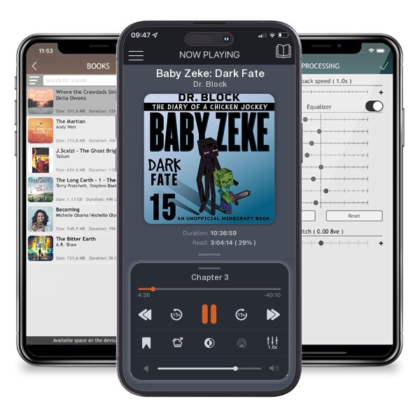 Download fo free audiobook Baby Zeke: Dark Fate by Dr. Block and listen anywhere on your iOS devices in the ListenBook app.