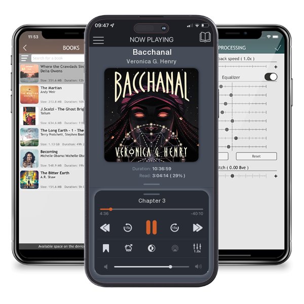 Download fo free audiobook Bacchanal by Veronica G. Henry and listen anywhere on your iOS devices in the ListenBook app.