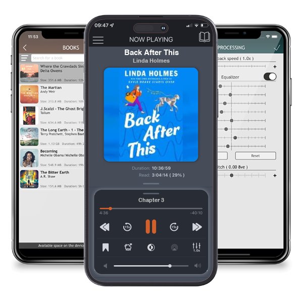 Download fo free audiobook Back After This by Linda Holmes and listen anywhere on your iOS devices in the ListenBook app.