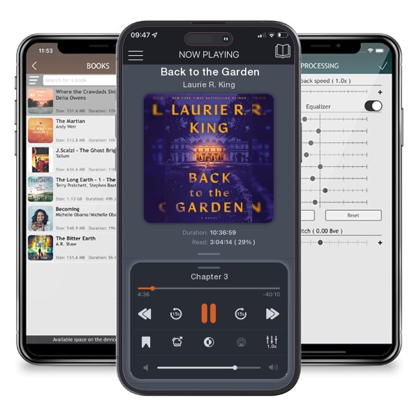 Download fo free audiobook Back to the Garden by Laurie R. King and listen anywhere on your iOS devices in the ListenBook app.