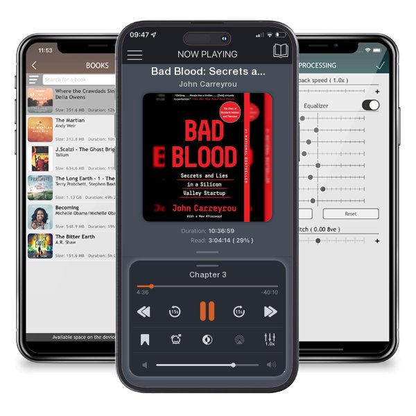 Download fo free audiobook Bad Blood: Secrets and Lies in a Silicon Valley Startup by John Carreyrou and listen anywhere on your iOS devices in the ListenBook app.