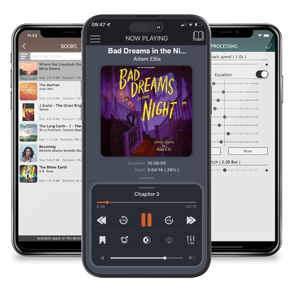 Download fo free audiobook Bad Dreams in the Night by Adam Ellis and listen anywhere on your iOS devices in the ListenBook app.