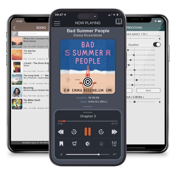 Download fo free audiobook Bad Summer People by Emma Rosenblum and listen anywhere on your iOS devices in the ListenBook app.