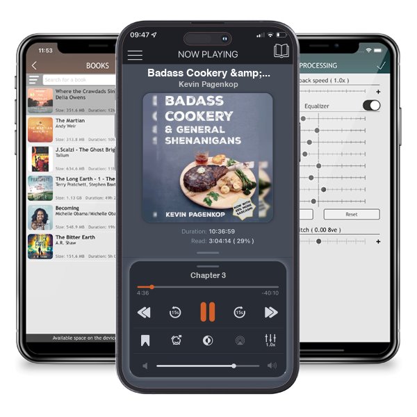 Download fo free audiobook Badass Cookery & General Shenanigans by Kevin Pagenkop and listen anywhere on your iOS devices in the ListenBook app.