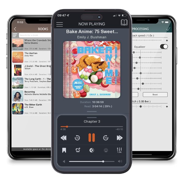 Download fo free audiobook Bake Anime: 75 Sweet Recipes Spotted In--And Inspired... by Emily J. Bushman and listen anywhere on your iOS devices in the ListenBook app.
