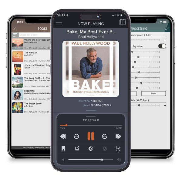 Download fo free audiobook Bake: My Best Ever Recipes for the Classics by Paul Hollywood and listen anywhere on your iOS devices in the ListenBook app.