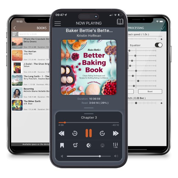Download fo free audiobook Baker Bettie's Better Baking Book: Classic Baking Techniques... by Kristin Hoffman and listen anywhere on your iOS devices in the ListenBook app.