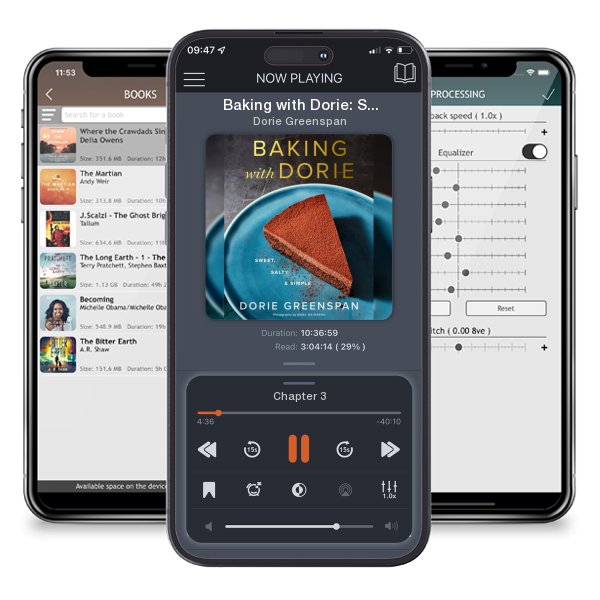 Download fo free audiobook Baking with Dorie: Sweet, Salty & Simple by Dorie Greenspan and listen anywhere on your iOS devices in the ListenBook app.