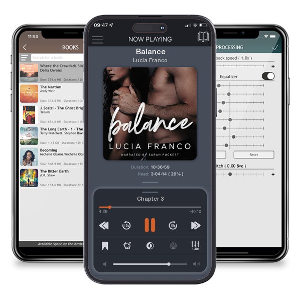 Download fo free audiobook Balance by Lucia Franco and listen anywhere on your iOS devices in the ListenBook app.