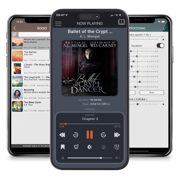 Download fo free audiobook Ballet of the Crypt Dancer by A. L. Mengel and listen anywhere on your iOS devices in the ListenBook app.
