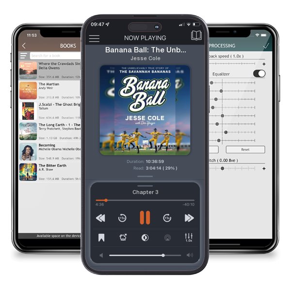 Download fo free audiobook Banana Ball: The Unbelievably True Story of the Savannah Bananas by Jesse Cole and listen anywhere on your iOS devices in the ListenBook app.