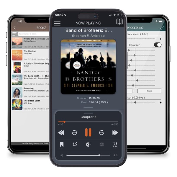 Download fo free audiobook Band of Brothers: E Company, 506th Regiment, 101st Airborne... by Stephen E. Ambrose and listen anywhere on your iOS devices in the ListenBook app.