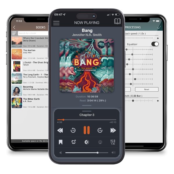 Download fo free audiobook Bang by Jennifer N.R. Smith and listen anywhere on your iOS devices in the ListenBook app.