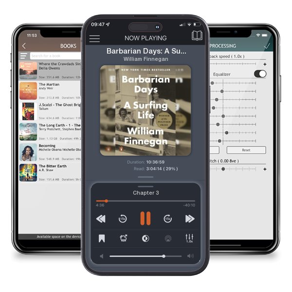 Download fo free audiobook Barbarian Days: A Surfing Life by William Finnegan and listen anywhere on your iOS devices in the ListenBook app.