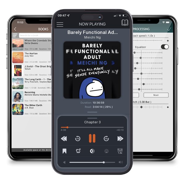 Download fo free audiobook Barely Functional Adult: It'll All Make Sense Eventually by Meichi Ng and listen anywhere on your iOS devices in the ListenBook app.